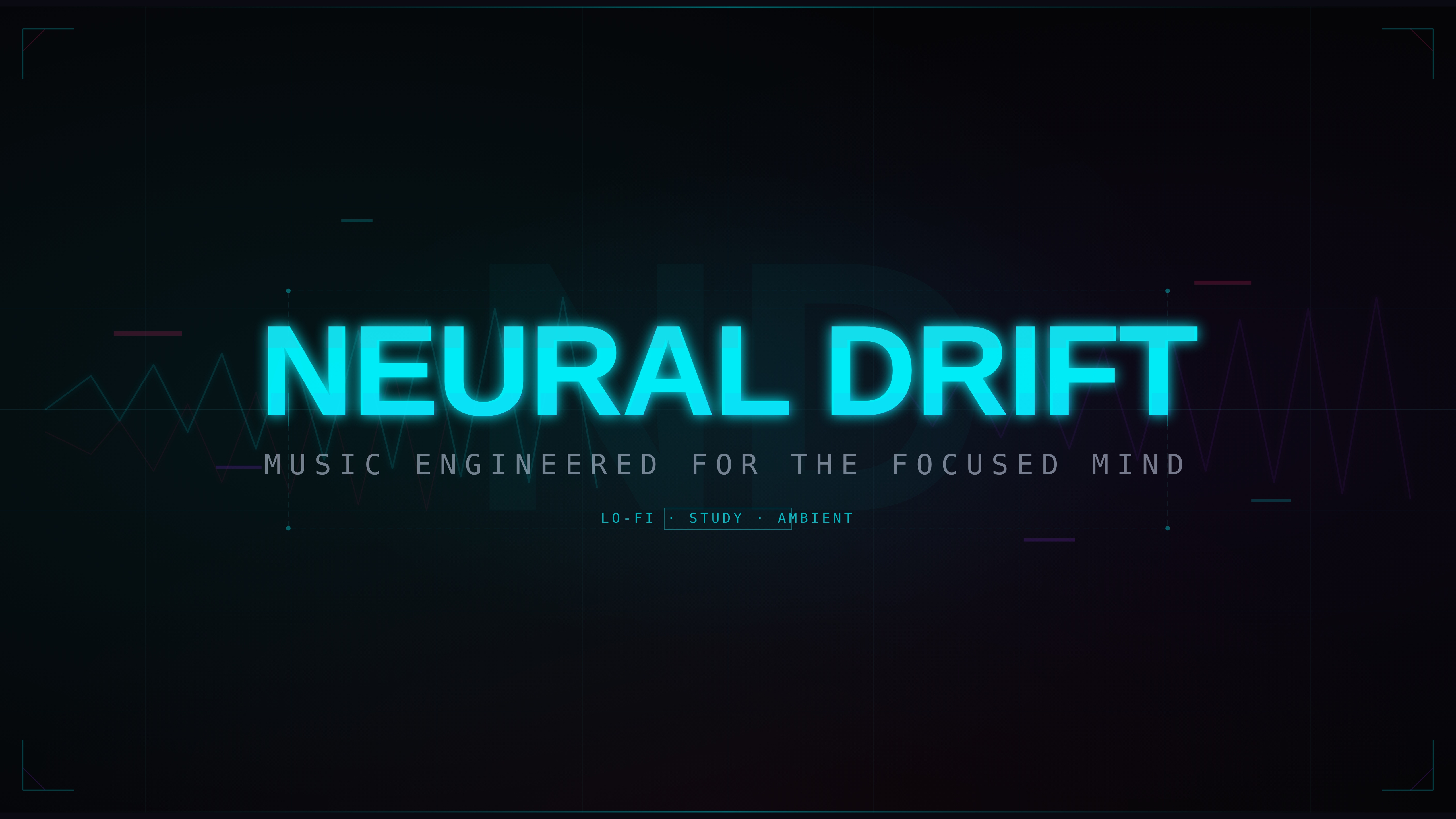 Neural Drift — Music engineered for the focused mind — Lo-fi · Study · Ambient